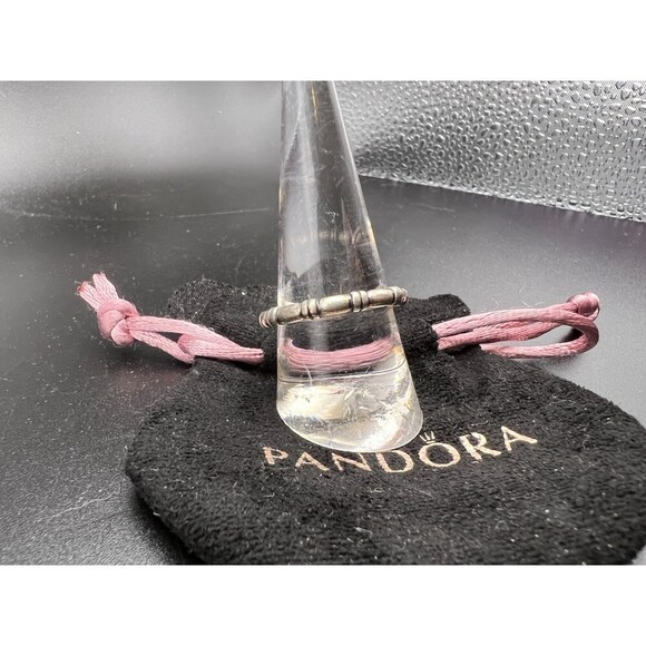 Pandora Hold My Hand Sterling Ring - Picture 2 of 7